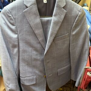 Ralph Lauren Light Gray Checkered Blazer